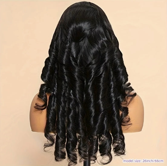 ShowReal Pre Everything Glueless 13x4 Frontal Wig with Baby Hair Egg Body Wave 13X4 HD Pre Cut Lace Front Wigs Human Hair Pre Bleached Invisible Bye Bye Knots Wig Pre Plucked 180% Denisty