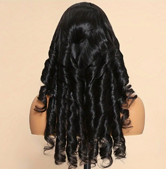 ShowReal Pre Everything Glueless 13x4 Frontal Wig with Baby Hair Egg Body Wave 13X4 HD Pre Cut Lace Front Wigs Human Hair Pre Bleached Invisible Bye Bye Knots Wig Pre Plucked 180% Denisty