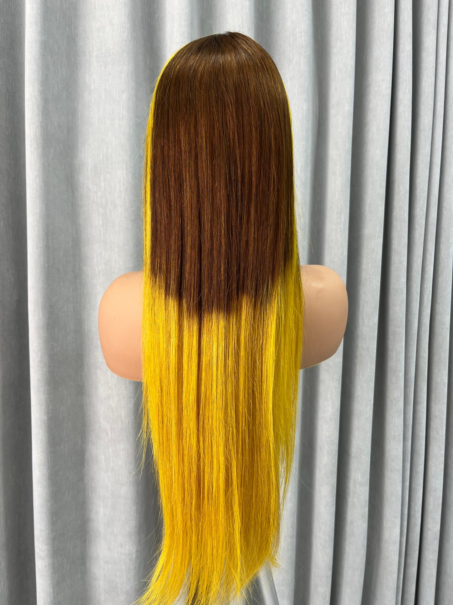 Customized Wig 13x4 Transparent Lace Frontal Rose Red Color Straight Wig For Women 13×4 Lace Front Straight Human Hair Wig
