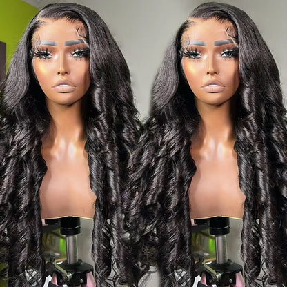 ShowReal Bouncy Egg Spring Curly Raw Vietnamese Hair HD Lace Frontal 5X5 Glueless Wig Cuticle Aligned Virgin Human Hair Wigs For Black Women