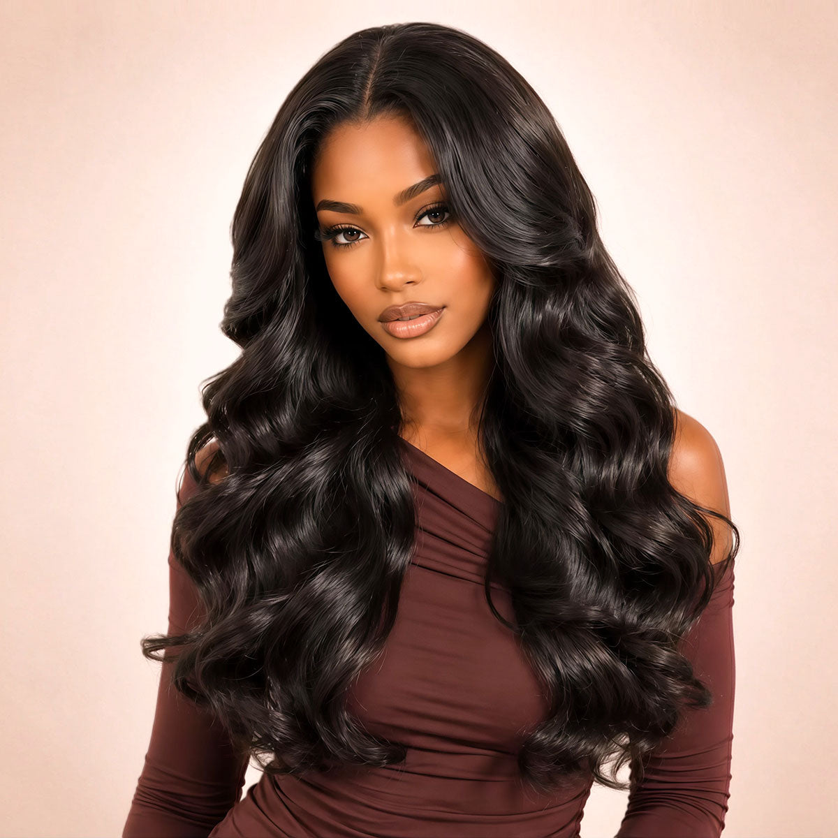 ShowReal Hair Body Wave Wig 13X4 HD Lace Front Wigs Human Hair Wig 100% Human Hair Wigs Seamless Fit All Skins