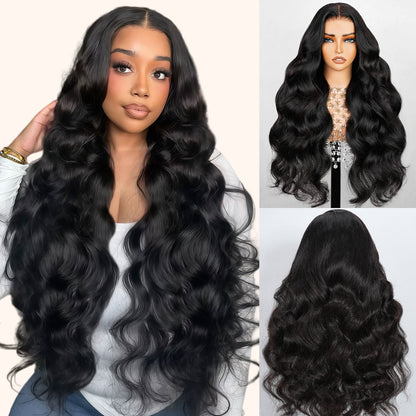 ShowReal Hair Body Wave Wig 13X4 HD Lace Front Wigs Human Hair Wig 100% Human Hair Wigs Seamless Fit All Skins