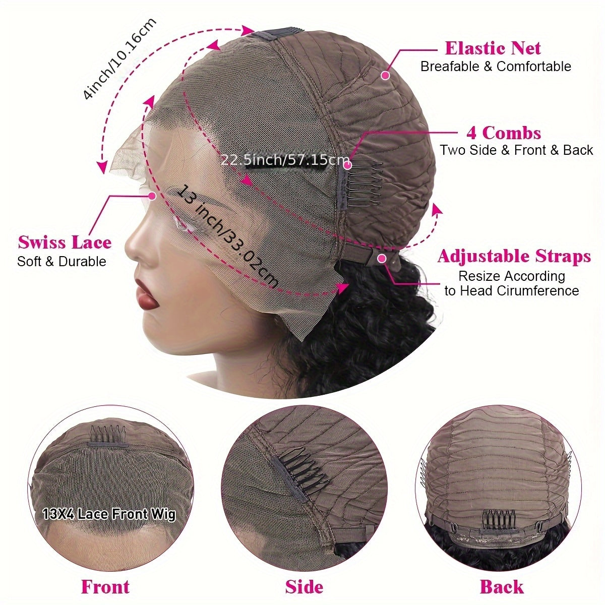 TiktokLive Number 79 Super Double Drawn Human Hair 13x6 Real HD Transparent Lace Frotanl Yaki Kinky Curly Wig 300% Density Black Color Wig For Woman Daily And Party Use