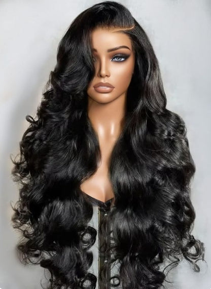 ShowReal Body Wave Lace Wig 13x4 13x6 5x5 HD Transparent Lace Front Wigs Human Hair Wig Brazilian  Body Wave Lace Frontal Wig Pre Plucked Lace Front Human Hair Wig