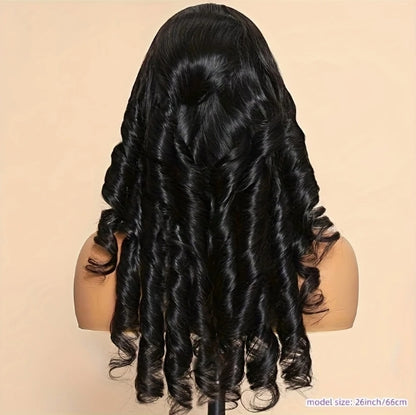 ShowReal Pre Everything Glueless 13x4 Frontal Wig with Baby Hair Egg Body Wave 13X4 HD Pre Cut Lace Front Wigs Human Hair Pre Bleached Invisible Bye Bye Knots Wig Pre Plucked 180% Denisty