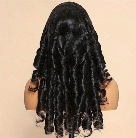 ShowReal Pre Everything Glueless 13x4 Frontal Wig with Baby Hair Egg Body Wave 13X4 HD Pre Cut Lace Front Wigs Human Hair Pre Bleached Invisible Bye Bye Knots Wig Pre Plucked 180% Denisty