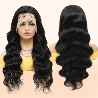 ShowReal Hair Body Wave Wig 13X4 HD Lace Front Wigs Human Hair Wig 100% Human Hair Wigs Seamless Fit All Skins