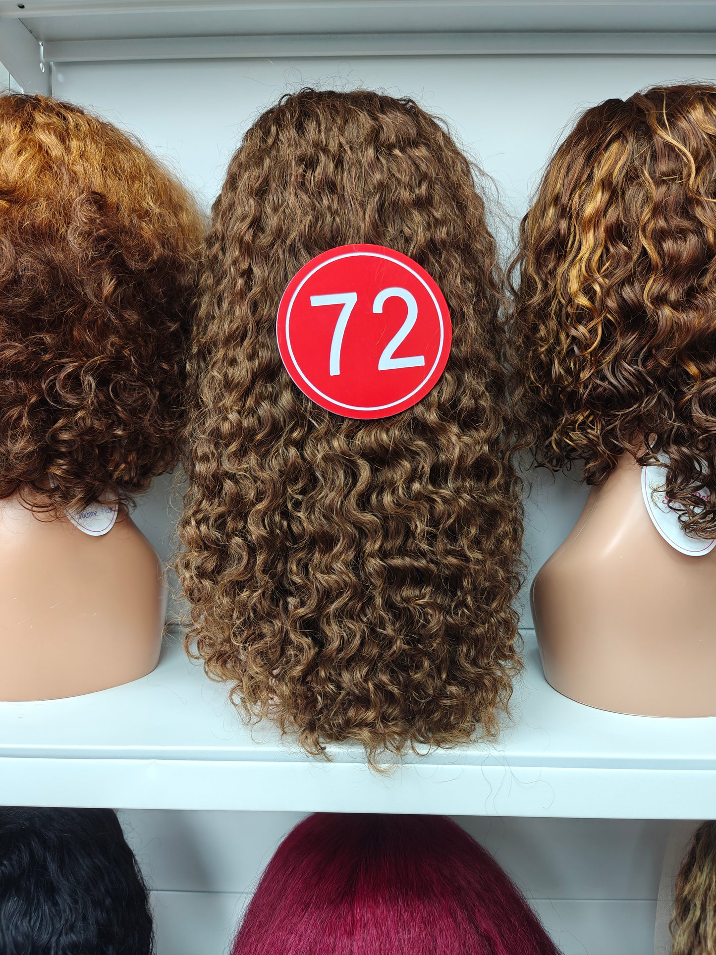TiktokLive Number 72 Human Hair 13x4 HD Transparent Lace Frotanl Water Wave Wavy Wig 200% Density #4 Brown Color Wig For Woman Daily And Party Use
