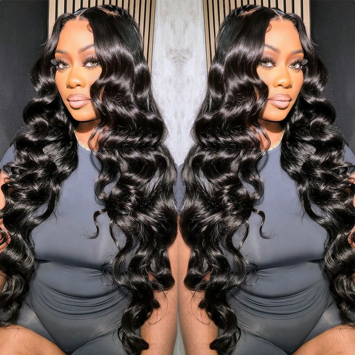 Body wave 13x6 HD Human Hair Lace Front Wig 100% Human Hair Wigs Seamless Fit All Skins