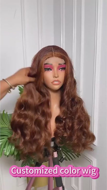 ShowReal Bouncy Egg Spring Curly Raw Vietnamese Hair HD Lace Frontal 5X5 Glueless Wig Cuticle Aligned Virgin Human Hair Wigs For Black Women