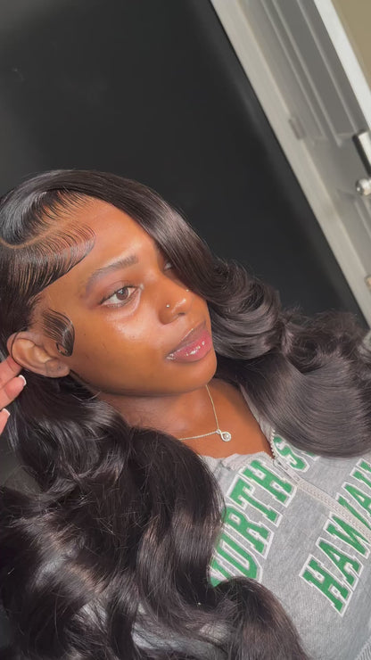 ShowReal Body Wave Lace Wig 13x4 13x6 5x5 HD Transparent Lace Front Wigs Human Hair Wig Brazilian  Body Wave Lace Frontal Wig Pre Plucked Lace Front Human Hair Wig